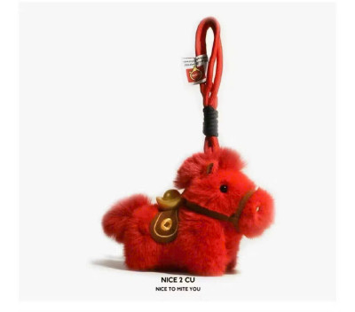 THÚ BÔNG MÓC KHÓA CON NGỰA